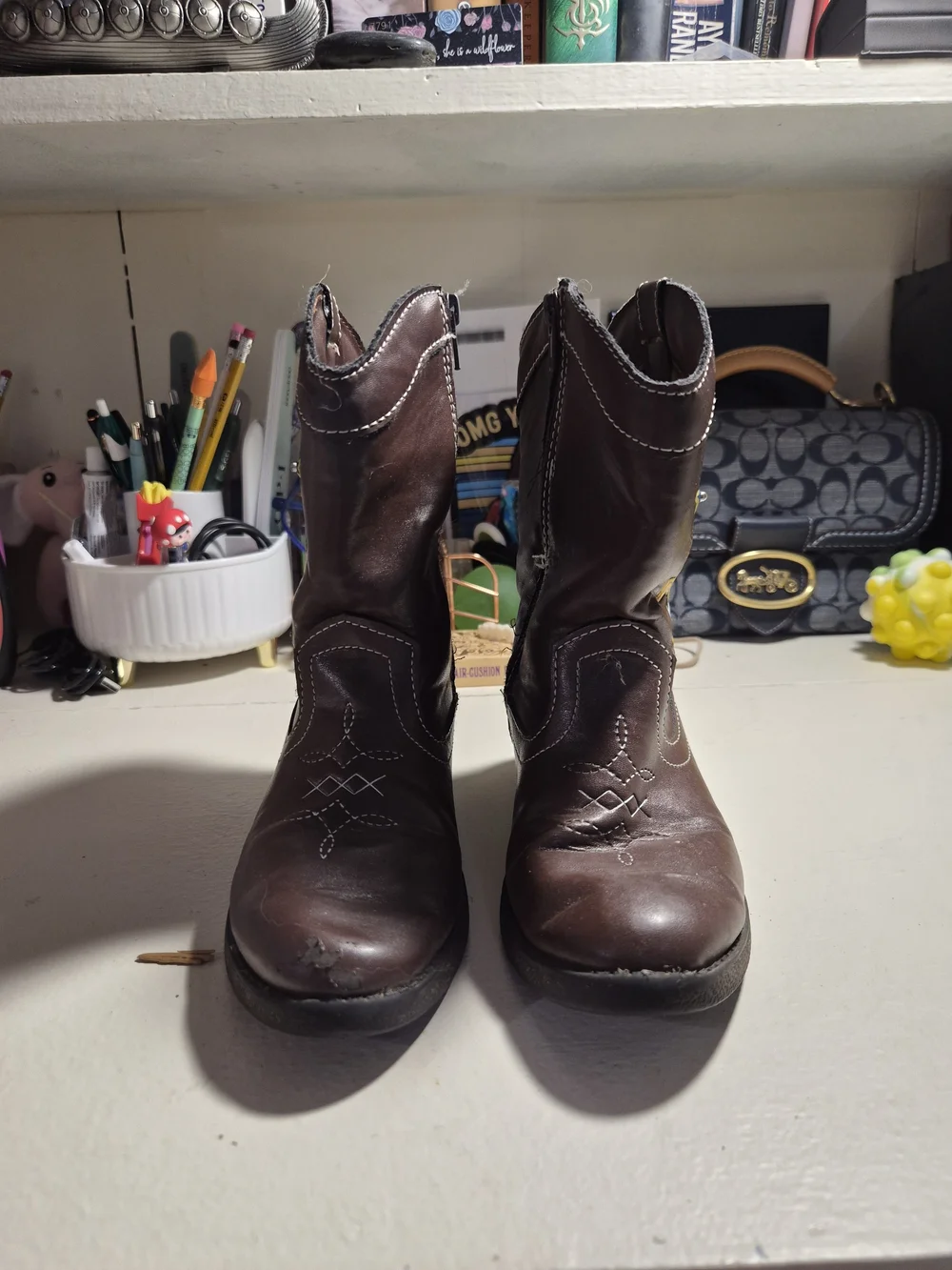 Disney Brown Woody Cowboy Kids Boots